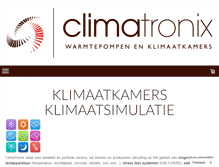 Tablet Screenshot of climatronix.org